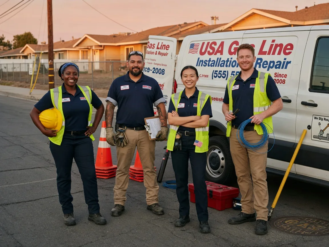Gas Line Installation company in Edgarton, WV